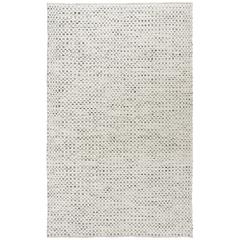 Hand Woven Loop Pile Wool Rug, 7'6" x 9'6"