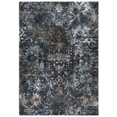 Hybrid Cut Pile Polyester Rug, 5'2" x 7'9"