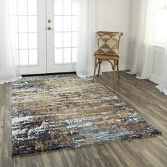 Hybrid Cut Pile Polyester Rug, 2'6" x 8'