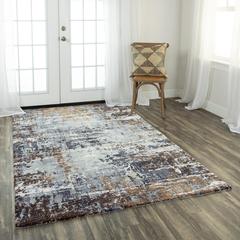 Hybrid Cut Pile Polyester Rug, 2'6" x 8'