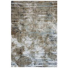 Hybrid Cut Pile Polyester Rug, 5'2" x 7'9"