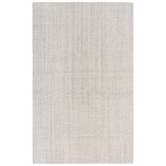 Hand Loomed Cut & Loop Pile Wool/ Polyester Rug, 7'6" x 9'6"