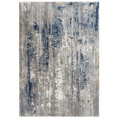 Machine/Hybrid Cut Pile Recycled Polyester Rug, 5'2" x 7'9"