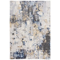 Hybrid Cut Pile NZ Wool/ Tencel Blend Rug, 2'6" x 8'