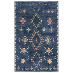 Hand Tufted Loop Pile Wool/ Polyester Internet Rug , 7'9" x 9'9"
