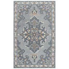 Hand Tufted Cut & Loop Pile Wool Rug, 5' x 8'