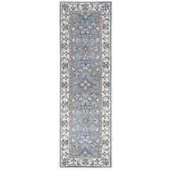 Hand Tufted Cut Pile Wool Rug, 2'6" x 8'