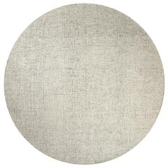 Hand Tufted Loop Pile Wool Rug, 8' x 8'