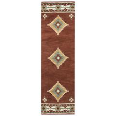 Hand Tufted Cut Pile Wool Rug, 2'6" x 8'