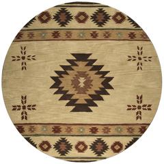 Hand Tufted Cut Pile Wool Rug, 8' x 8'