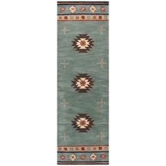 Hand Tufted Cut Pile Wool Rug, 2'6" x 8'
