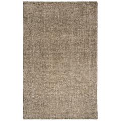 Hand Tufted Cut & Loop Pile Wool Rug, 3' x 5'