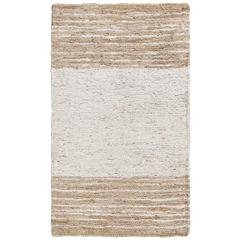 Hand Woven Flat Weave Pile Jute Rug, 9' x 12'