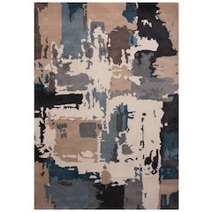 8'9" x 11'9" Cut Pile Hand Tufted Rug