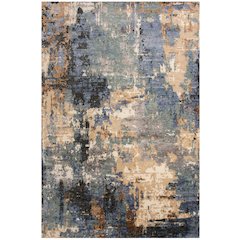 9' x 12' Cut Pile Hand Knotted Rug