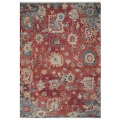 9' x 12' Cut Pile Hand Knotted Rug