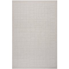 8'9" x 11'9" Cut & Loop Pile Hand Tufted Rug