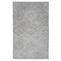 Hand Tufted Loop Pile Wool Rug, 8' x 10'