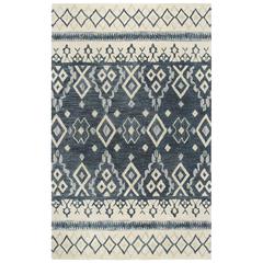 Hand Tufted Cut & Loop Pile Wool Rug, 8' x 10'