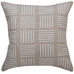 Transitional  20" x 20" Poly Filled Pillow