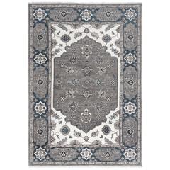 Hand Knotted Cut Pile Wool Rug, 9' x 12'