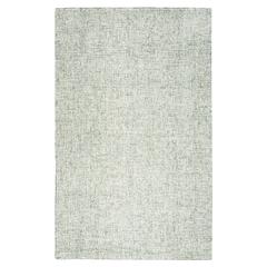 Hand Tufted Loop Pile Wool Rug, 6'6" x 9'6"