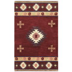 Hand Tufted Cut Pile Wool Rug, 6'6" x 9'6"