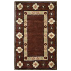 Hand Tufted Cut Pile Wool Rug, 6'6" x 9'6"