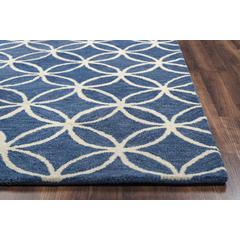 8' Round Hand-Tufted Round Rug