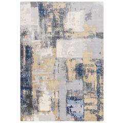 Hybrid Cut Pile NZ Wool/ Tencel Blend Rug, 10' x 13'