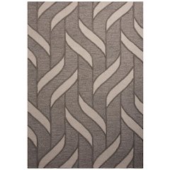 5' x 7'6" Cut & Loop Pile Hand Tufted Rug