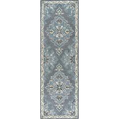 2' x 8' Hand-Tufted Rectangle Runner