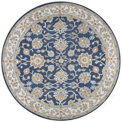 Hand Tufted Loop Pile Wool Rug, 8' x 8'