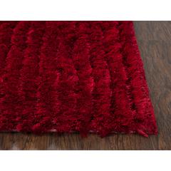 Eclipse Red 7'6"X9'6" Tufted Rug- EC1002