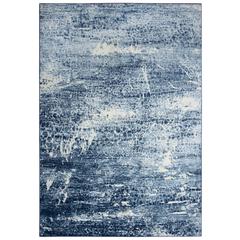 Encore Blue 5'2" x 7'3" Power-Loomed Rug- EN7262