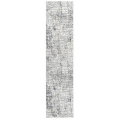 Power Loomed Cut Pile Polyester Rug, 2'7" x 9'6"