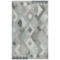 Hand Tufted Cut & Loop Pile Wool Rug, 10' x 13'