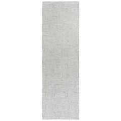 Hand Tufted Loop Pile Wool Rug, 2'6" x 10'