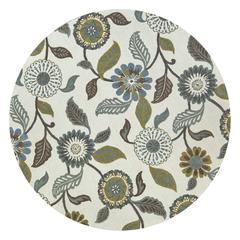 10' Round Hand-Tufted Round Rug