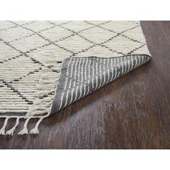 Nile Neutral 8'9" x 11'9" Hand-Knotted Rug- NI1000