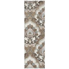 Hand Tufted Cut Pile Wool Rug, 2'6" x 10'