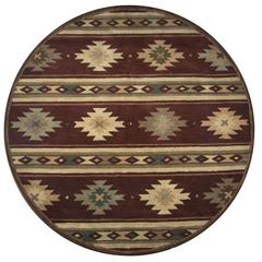 8' Round Hand-Tufted Round  Rug