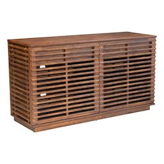 Linea Credenza Walnut