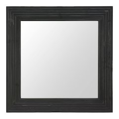 Kare Mirror Black
