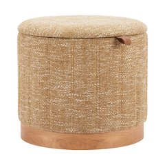 Fije Storage Ottoman Oat Yellow