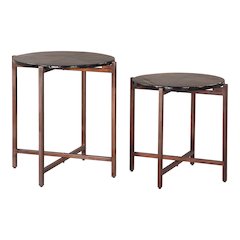 Gema Coffee Table Set (2-Piece) Bronze