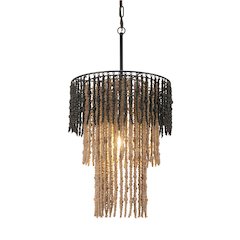 Bizu Ceiling Lamp Black & Beige
