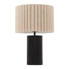 Aurora Table Lamp Beige & Black
