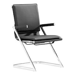 Lider Plus Conference Chair (Set of 2) Black