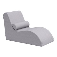 Luanda Chaise Lounge Gray